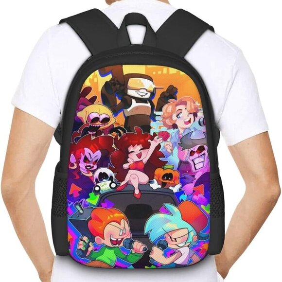 3 Pc. Anime Backpack, Lunch Bag and Pencil Case - UNISEX - BRAND NEW - Picture 2 of 11
